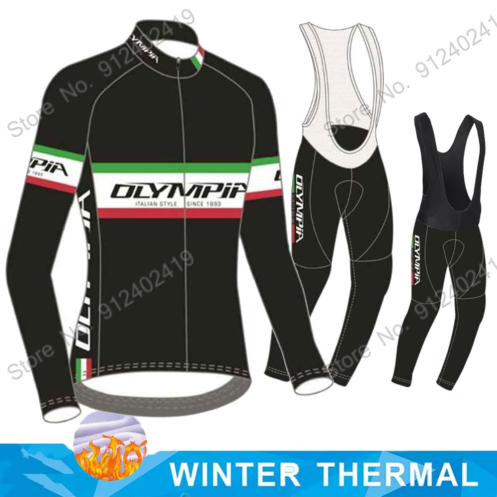 Cycling Gear Brands - Maglia Ciclismo 2023ชุดเสื้อเจอร์ซีย์นักปั่นทีมโอลิมปิก, ชุดกันหนาวกางเกงขี่จักรยานเสือภูเขาแขนยาวเสื้อแขนยาวผู้ชาย