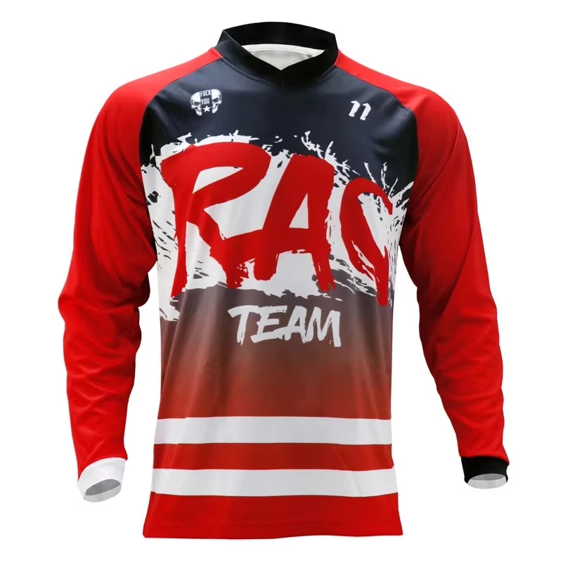 เสื้อแข่งจักรยานเสือภูเขาแขนยา - Cycling Gear Jersey บทวิจารณ์และราคา